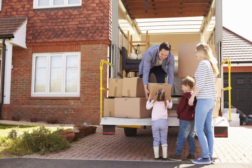 Harringay Movers secure payment options on a protected checkout page