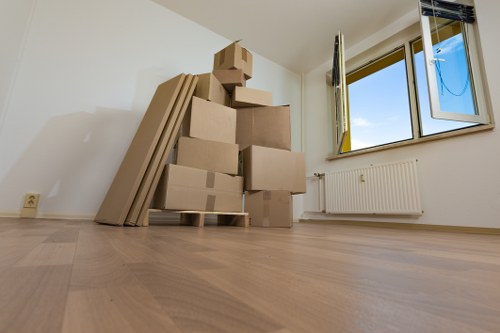 Professional movers supporting a residential move in Harringay