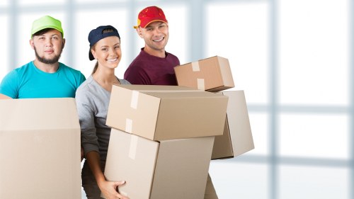 House removal service working around flat access and stairs in Harringay