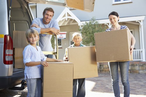 Home removals support for flats and family properties in Harringay