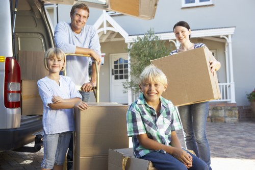Trusted Harringay Movers payments area with layered security measures
